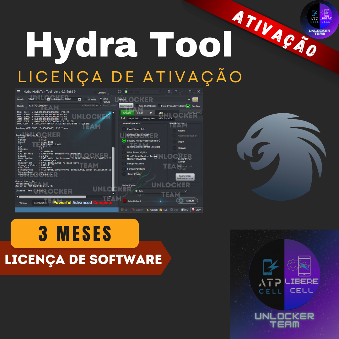 Compra Hydra Tool Online (SEM DONGLE)