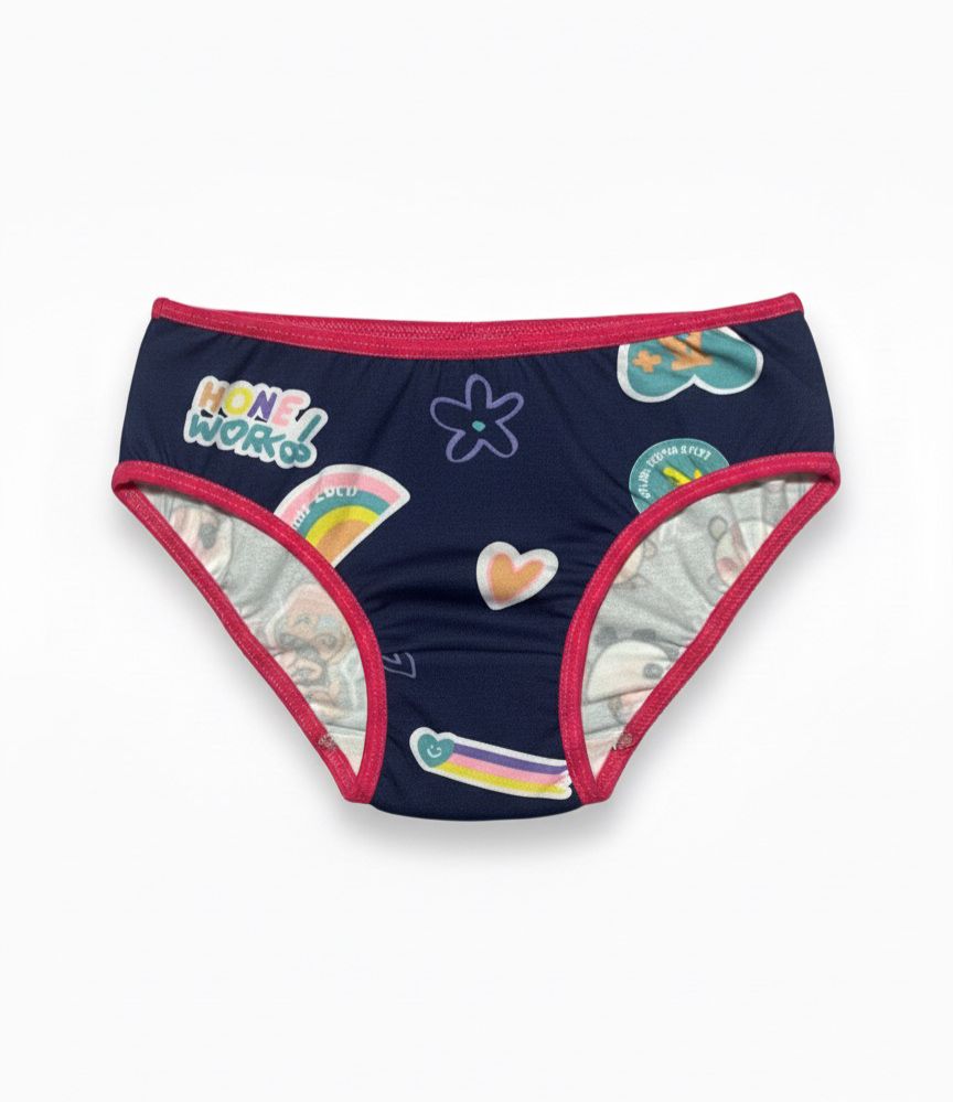 Calcinha infantil Azul