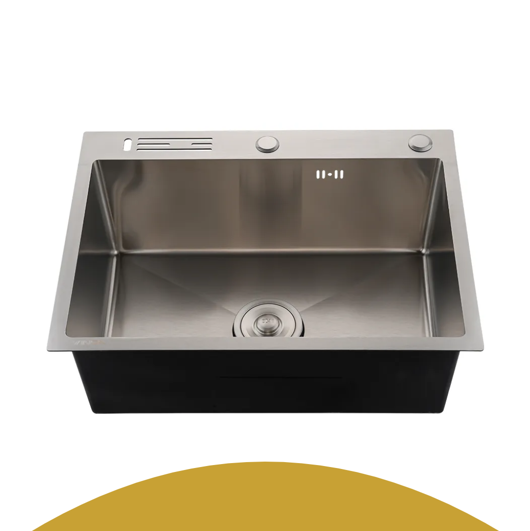 Cuba Gourmet para Cozinha em Aço Inox 304 - 60x45cm com Acessórios