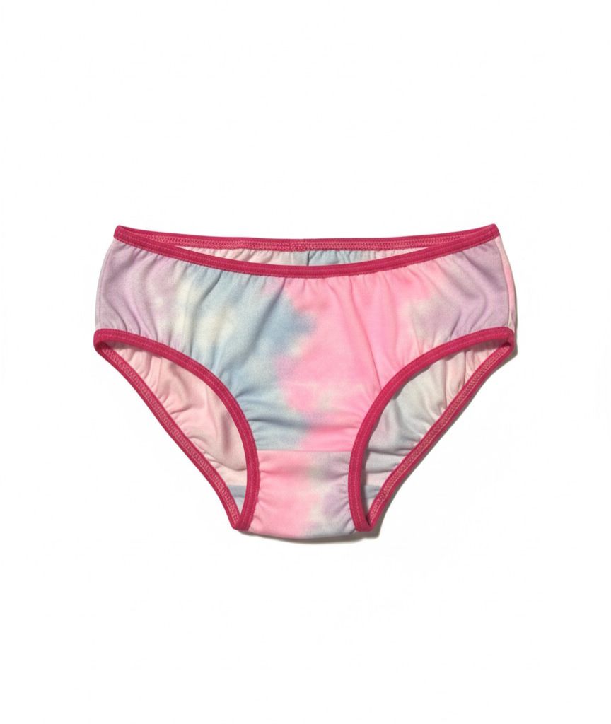Calcinha Infantil Aquarela