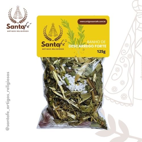 Banho Erva Seca Premium 30G Descarrego Forte