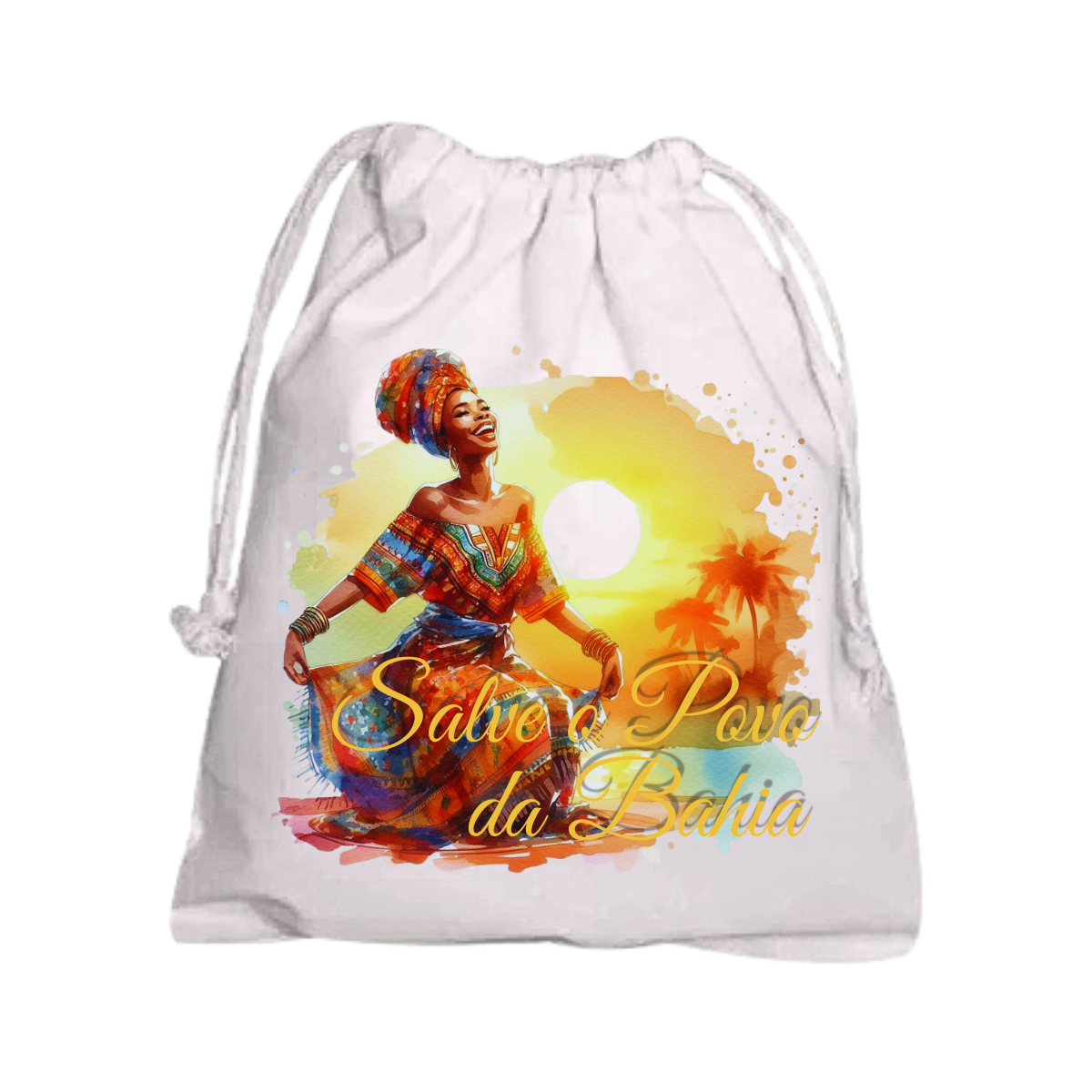 Saquinhos Personalizado   Salve o Povo da Bahia