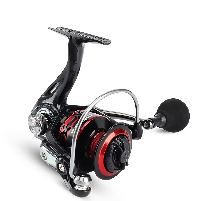 Molinete Lanhabee metal forte para pesca doce