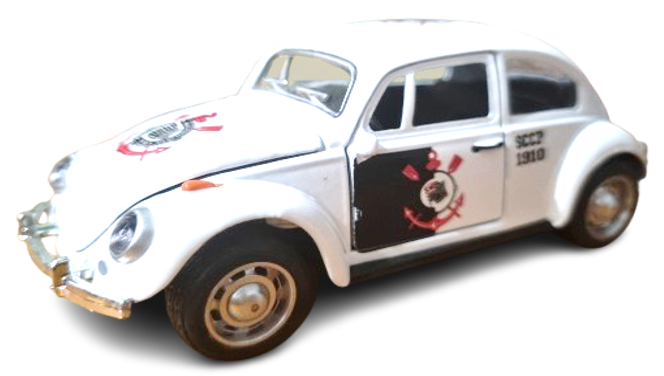 miniatura Volkswagen Fusca Corinthians