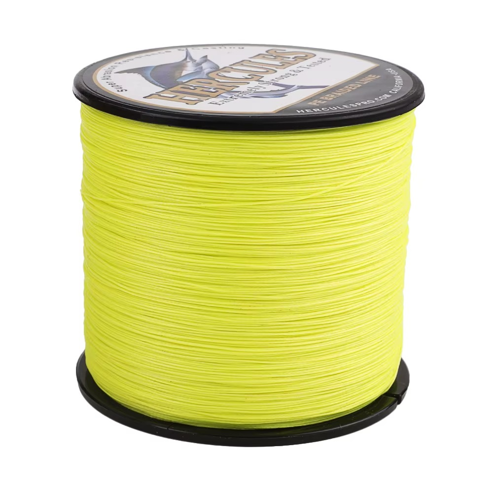 Linha Trançada Hercules 8 Fios 500m Fluorescente