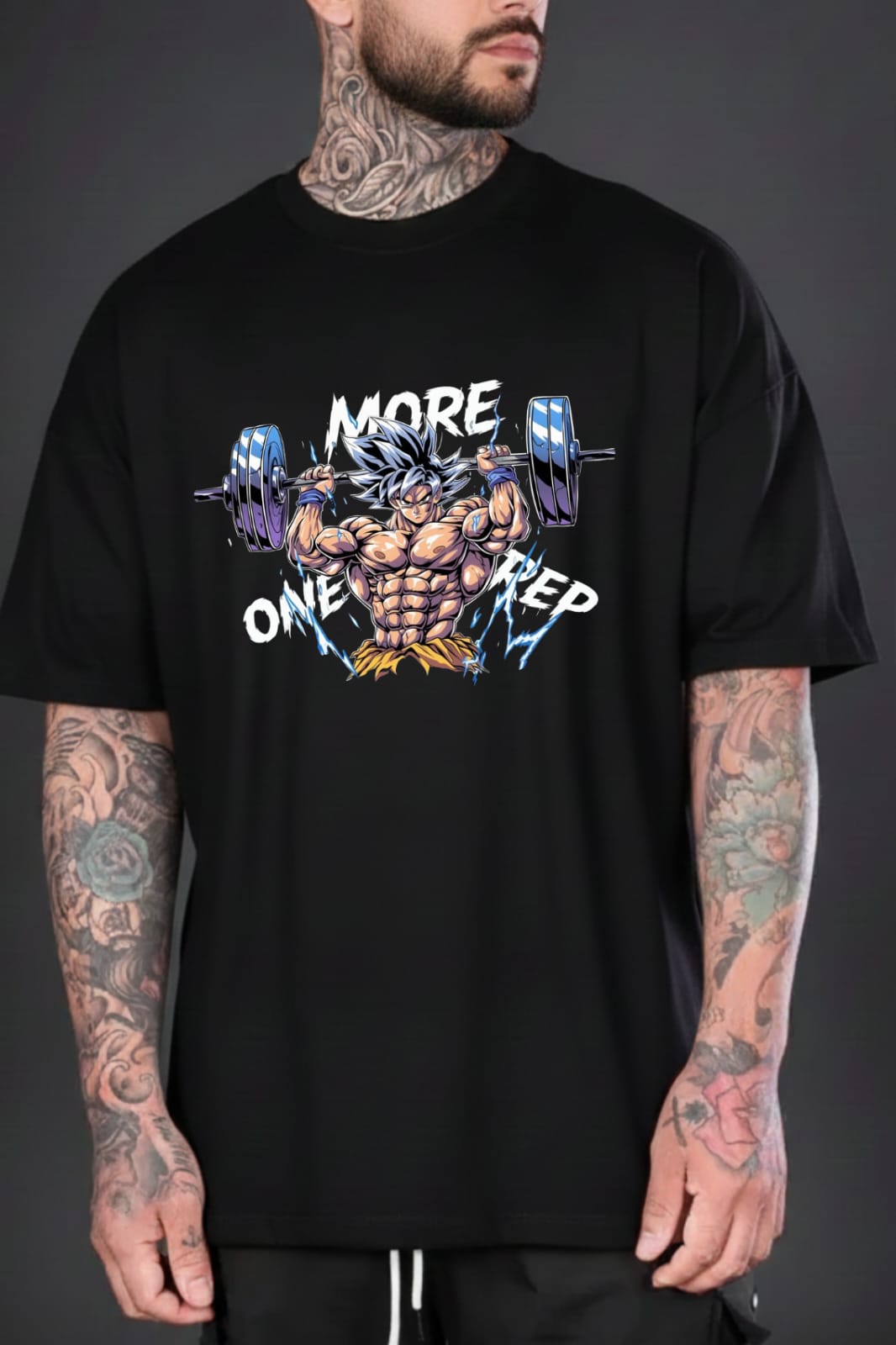 Camiseta oversized Goku more one rep