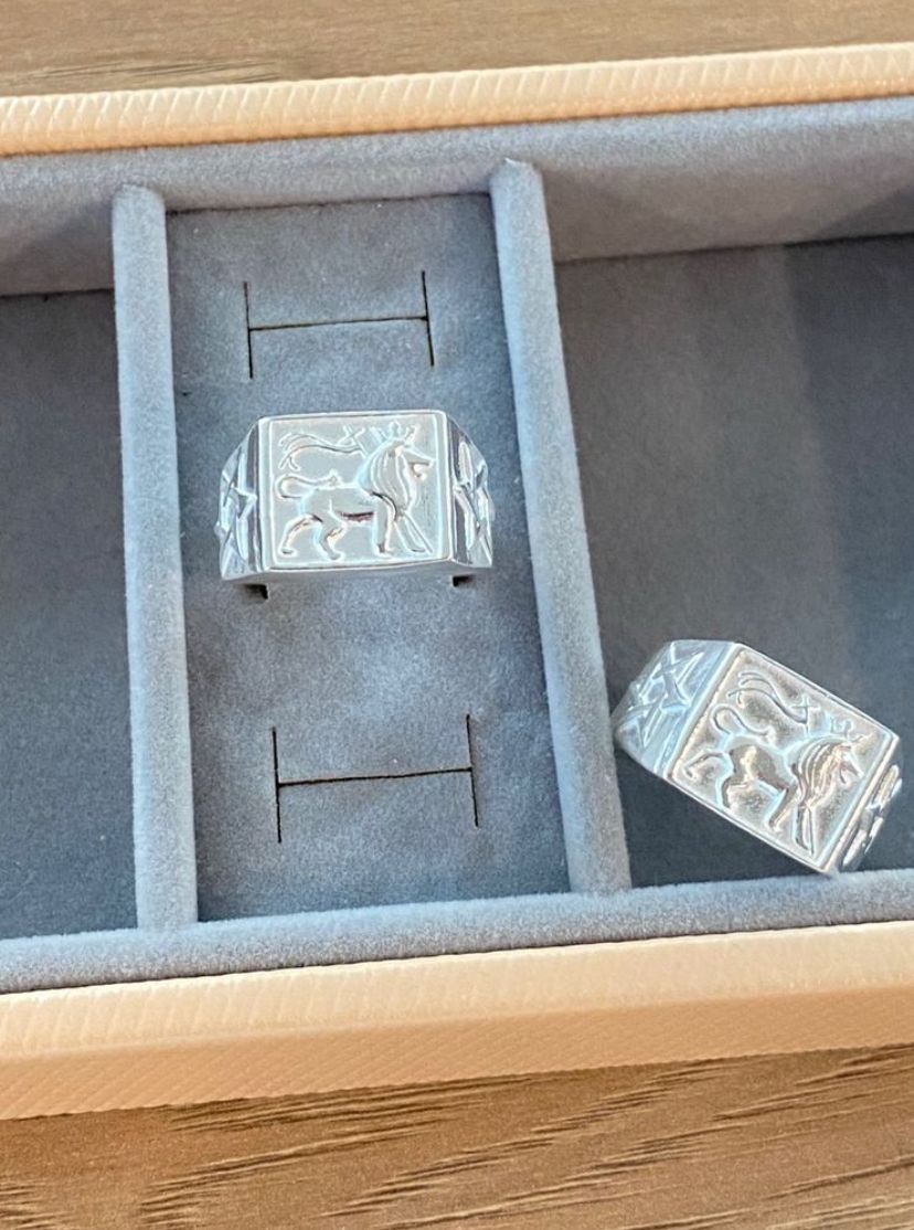 Dedeira Rei Leão Prata 925