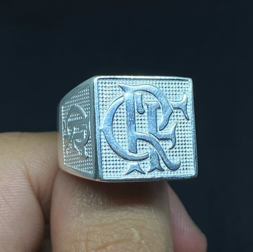 DEDEIRA FLAMENGO - PRATA 925