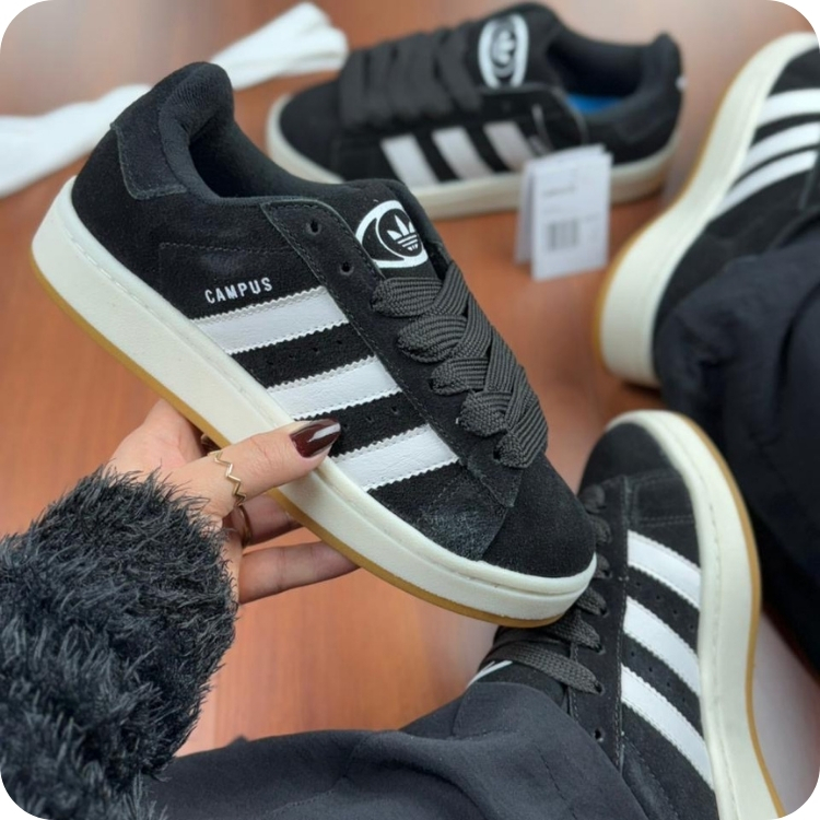 Tênis Adds Campus All Black