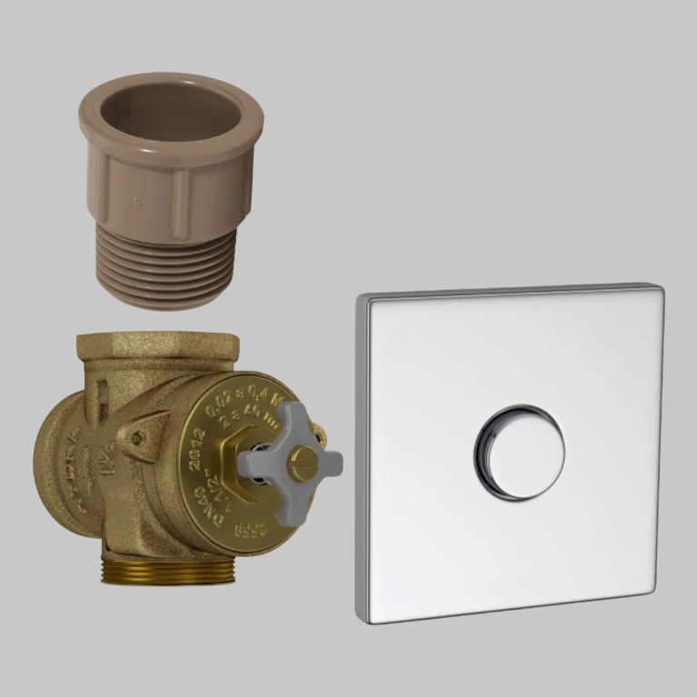 Kit de Acabamento de Descarga com Conversor