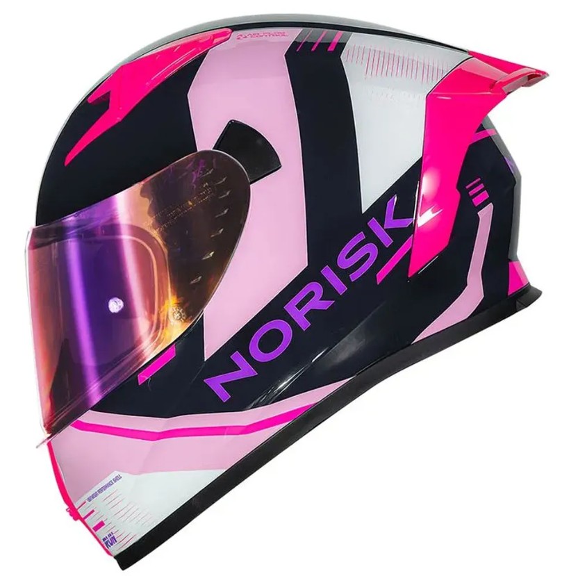 Capacete Norisk Flow Run Azul/Rosa
