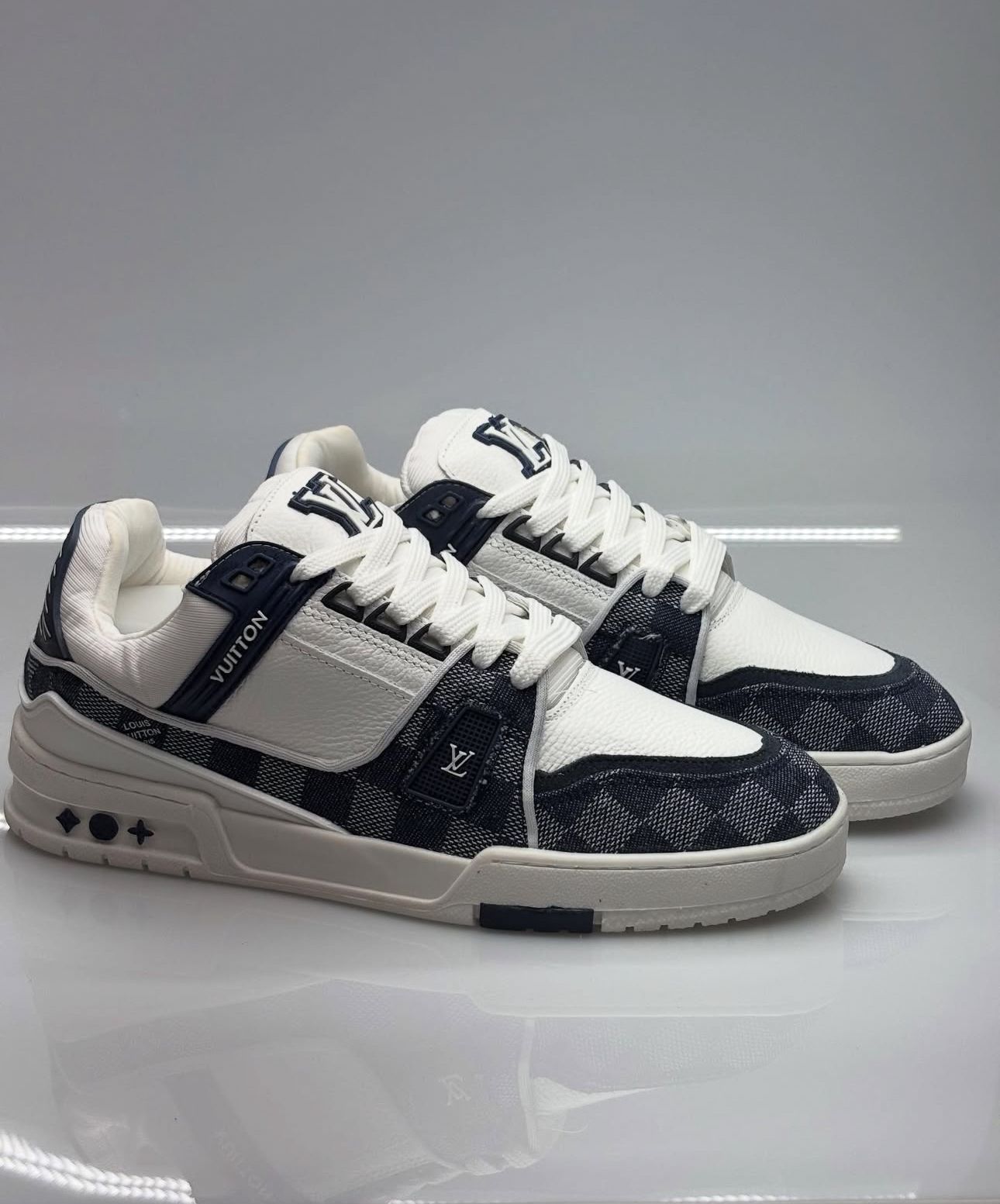 LOUIS VUITTON TRAINER AZUL