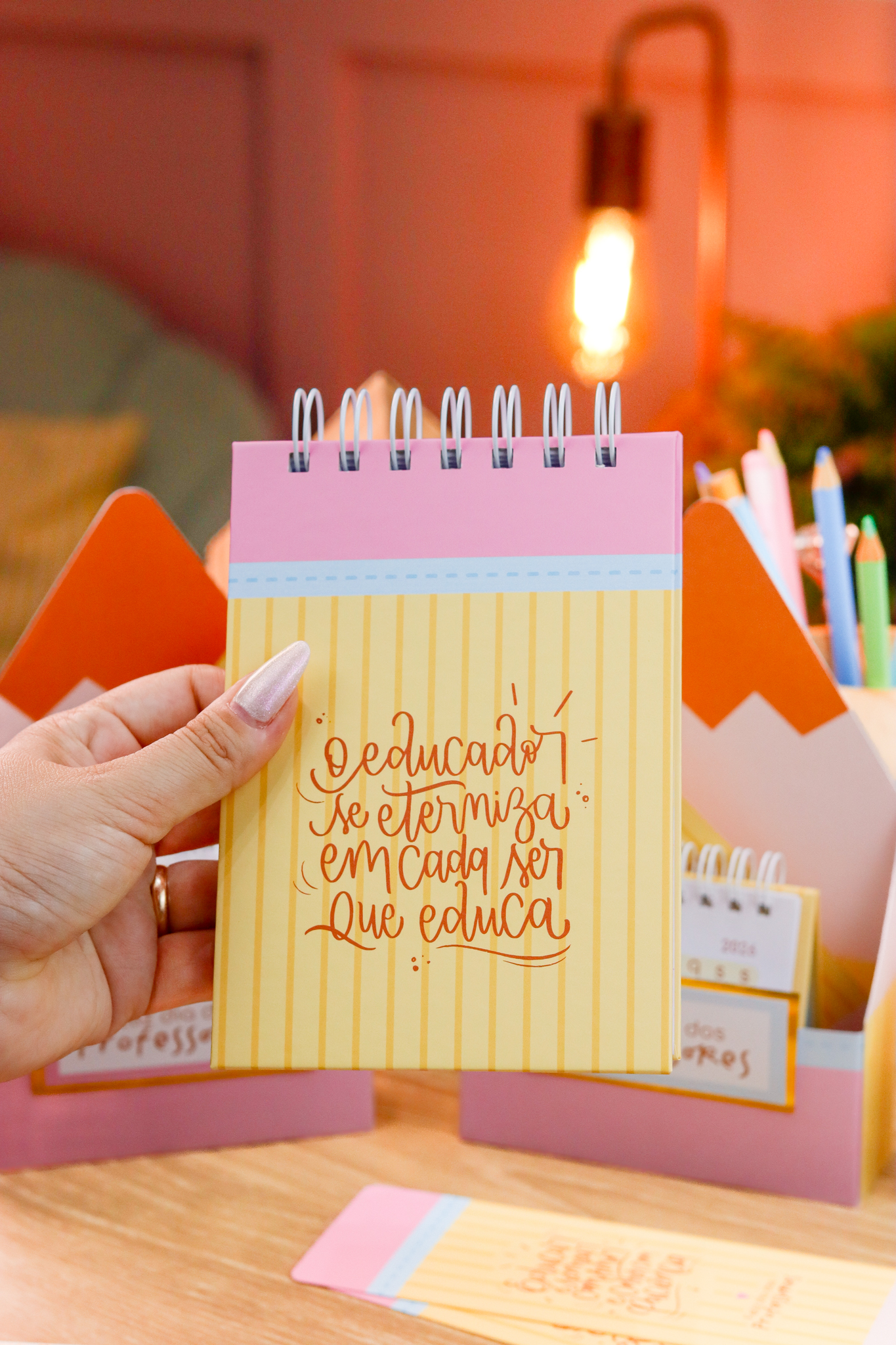 Bloco de Anotações 2026 - Professores