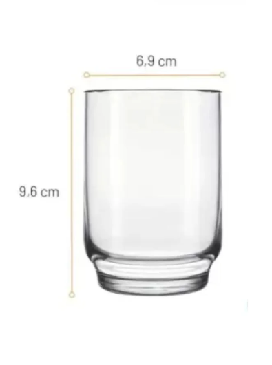 Copos Lights Tumbler 260ml Suco ou Drink - Nadir