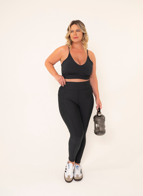 Legging Move com bolsos laterais Preto