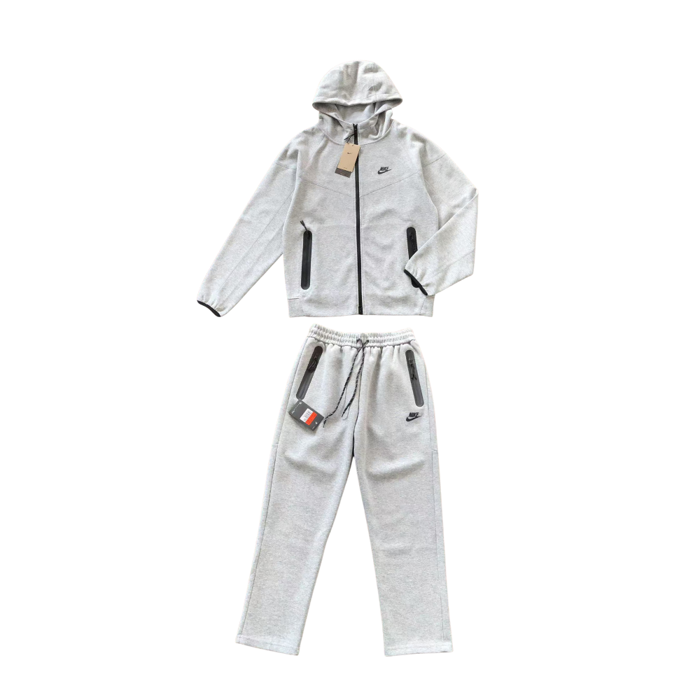 CONJUNTO NIKE TECH FLEECE GRAY