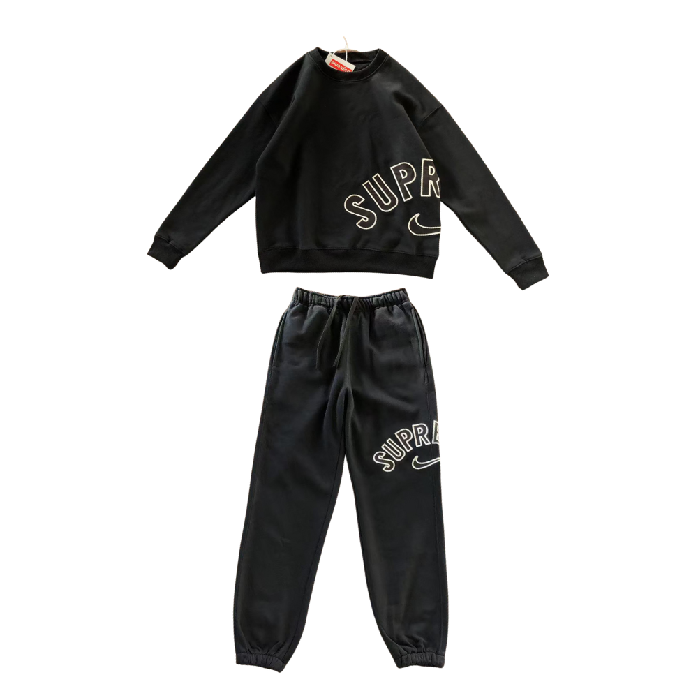 CONJUNTO NIKE x SUPREME SWEATER TROUSERS BLACK