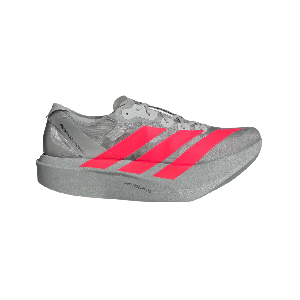 ADIZERO ADIOS PRO EVO 2 GREY AND RED