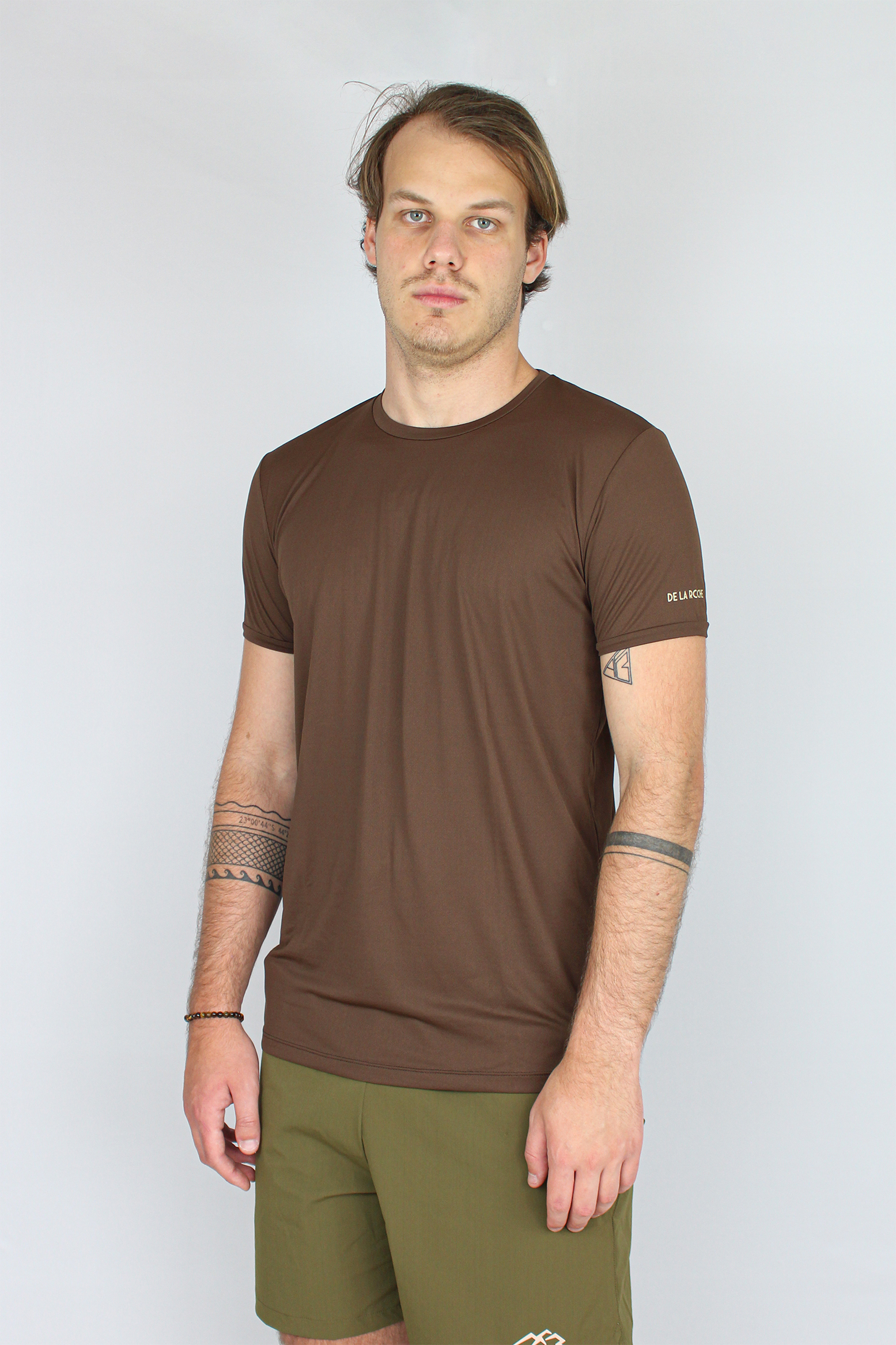 Camiseta Masculina Marrom - AirKnit
