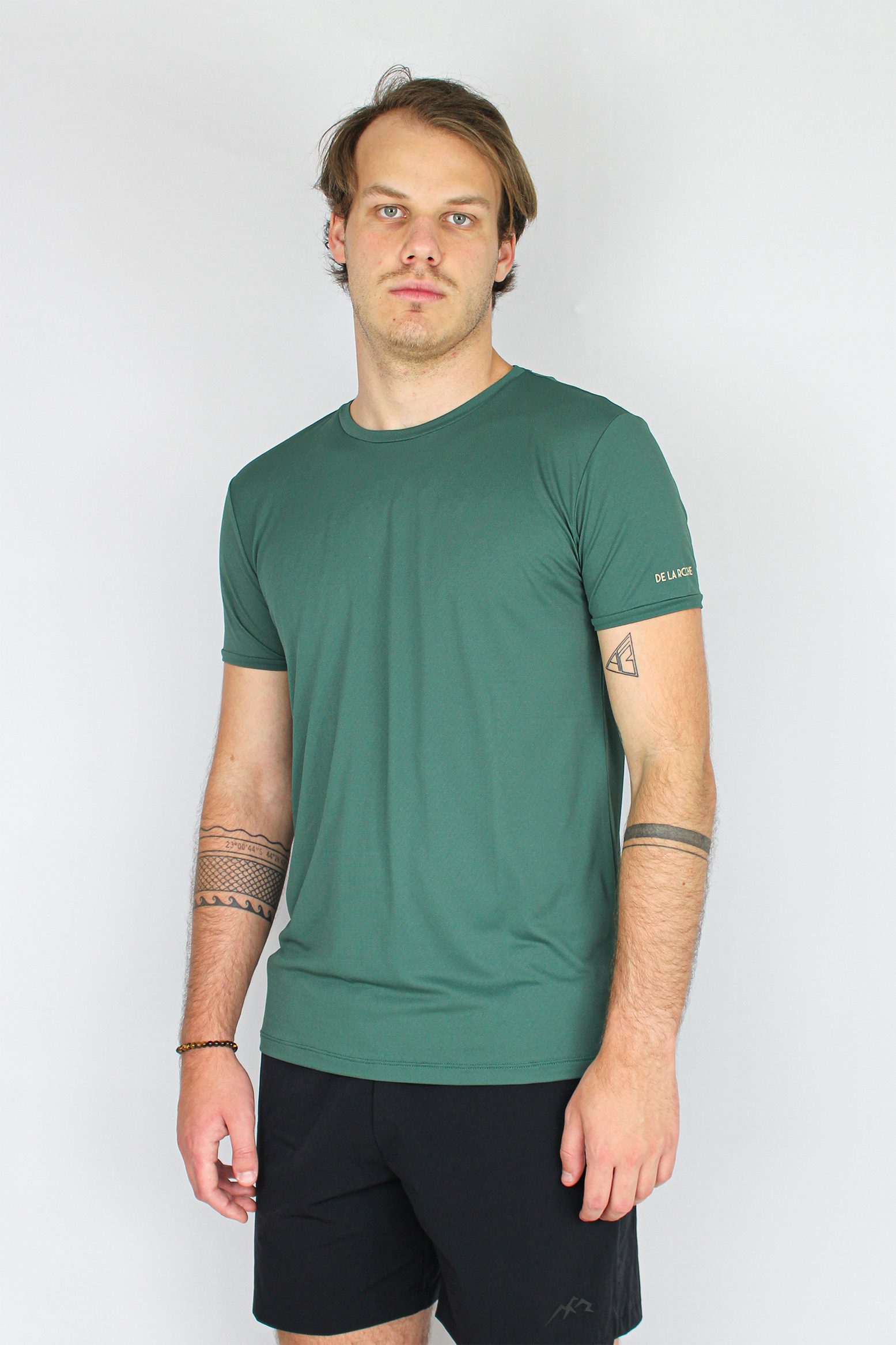 Camiseta Masculina Verde Floresta - AirKnit