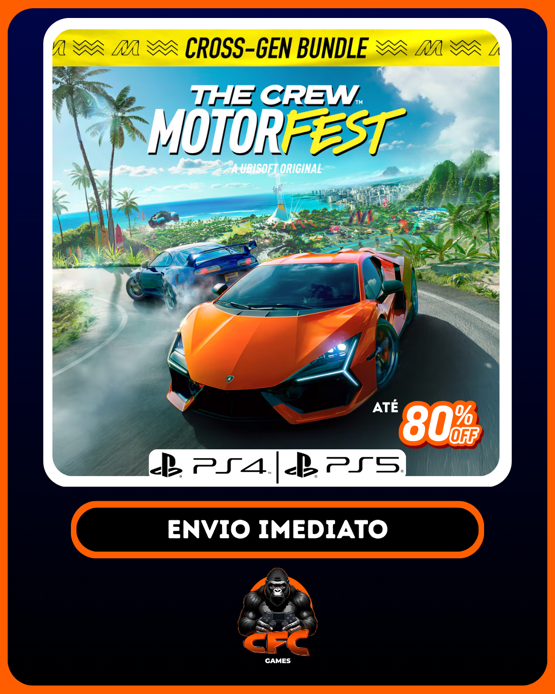 Pacote Cross-Gen de The Crew Motorfest