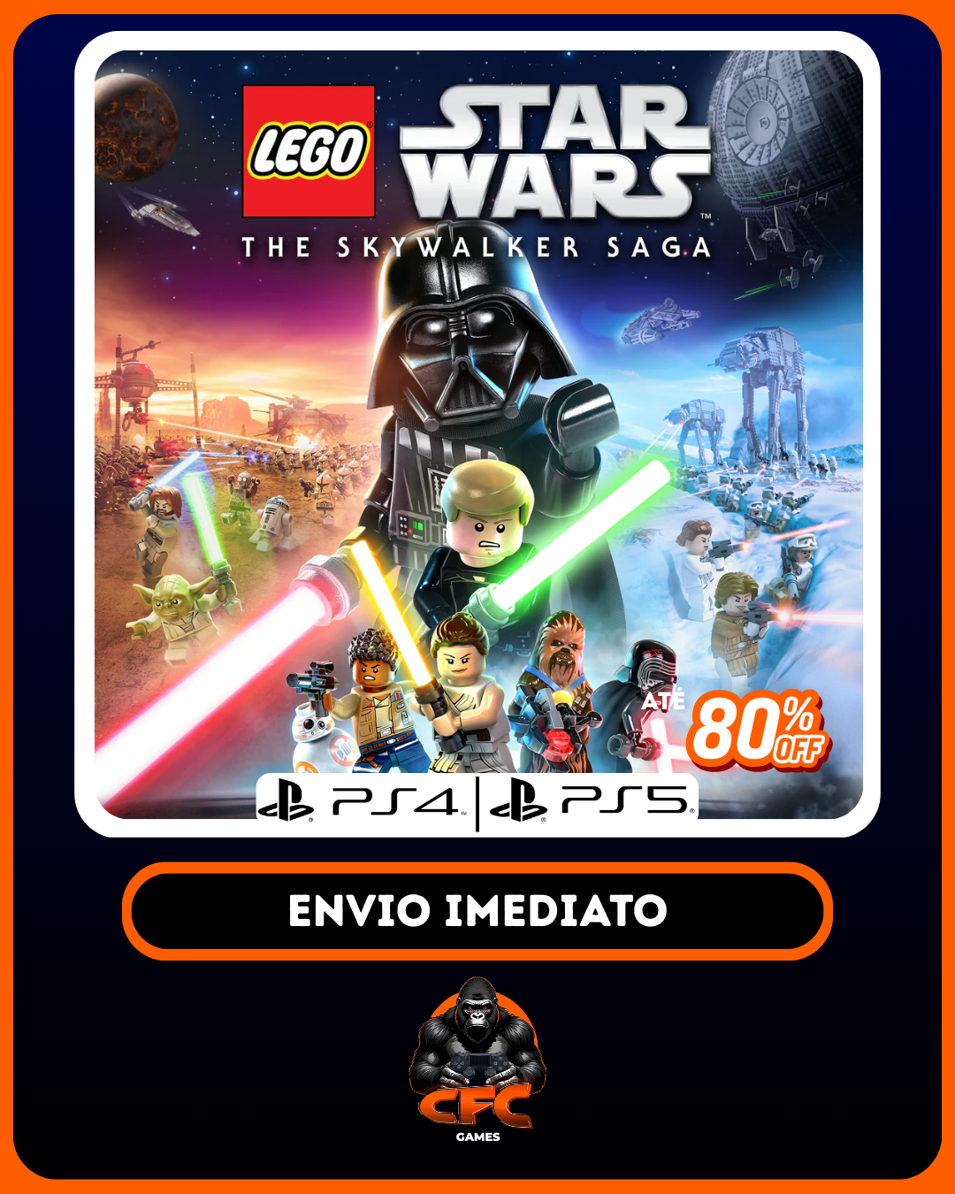 LEGO  Star Wars  A Saga Skywalker PS4 & PS5