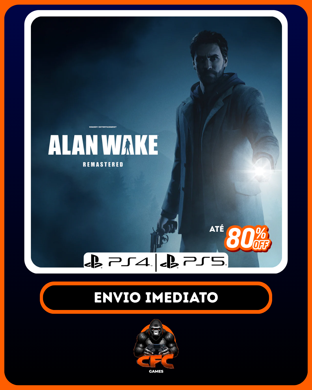 Alan Wake Remastered PS4/PS5