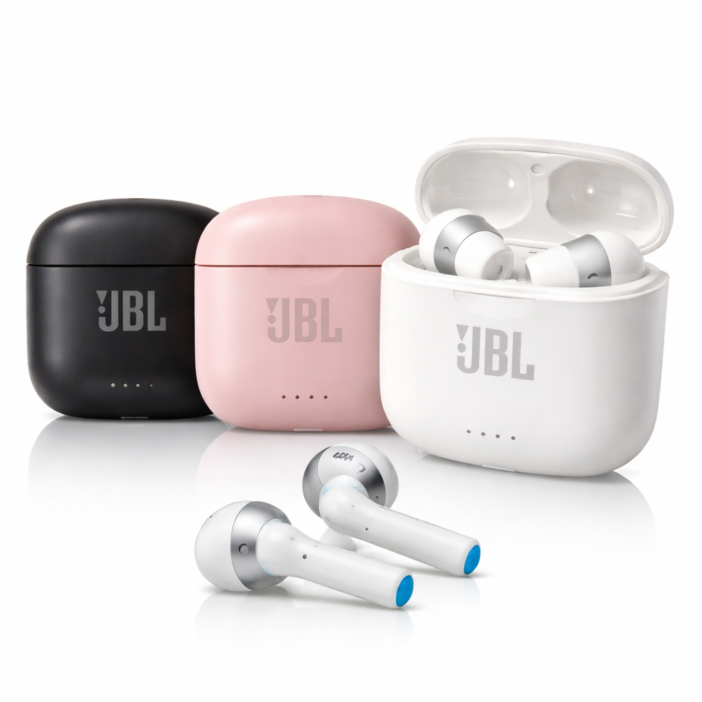 Fone de Ouvido Bluetooth Tune 220TWS Recarregável Design Moderno e Som de Alta Qualidade