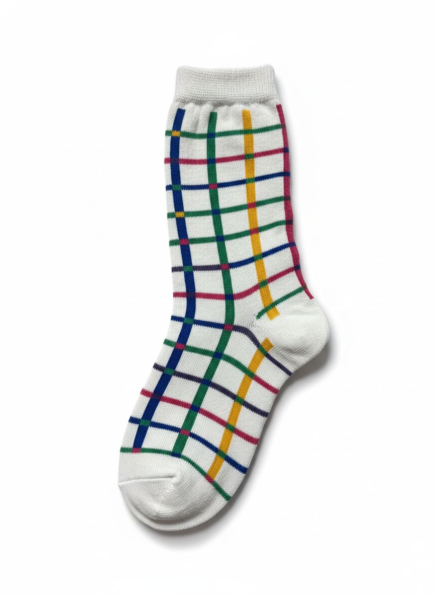 Meia Infantil Algodão - Listras