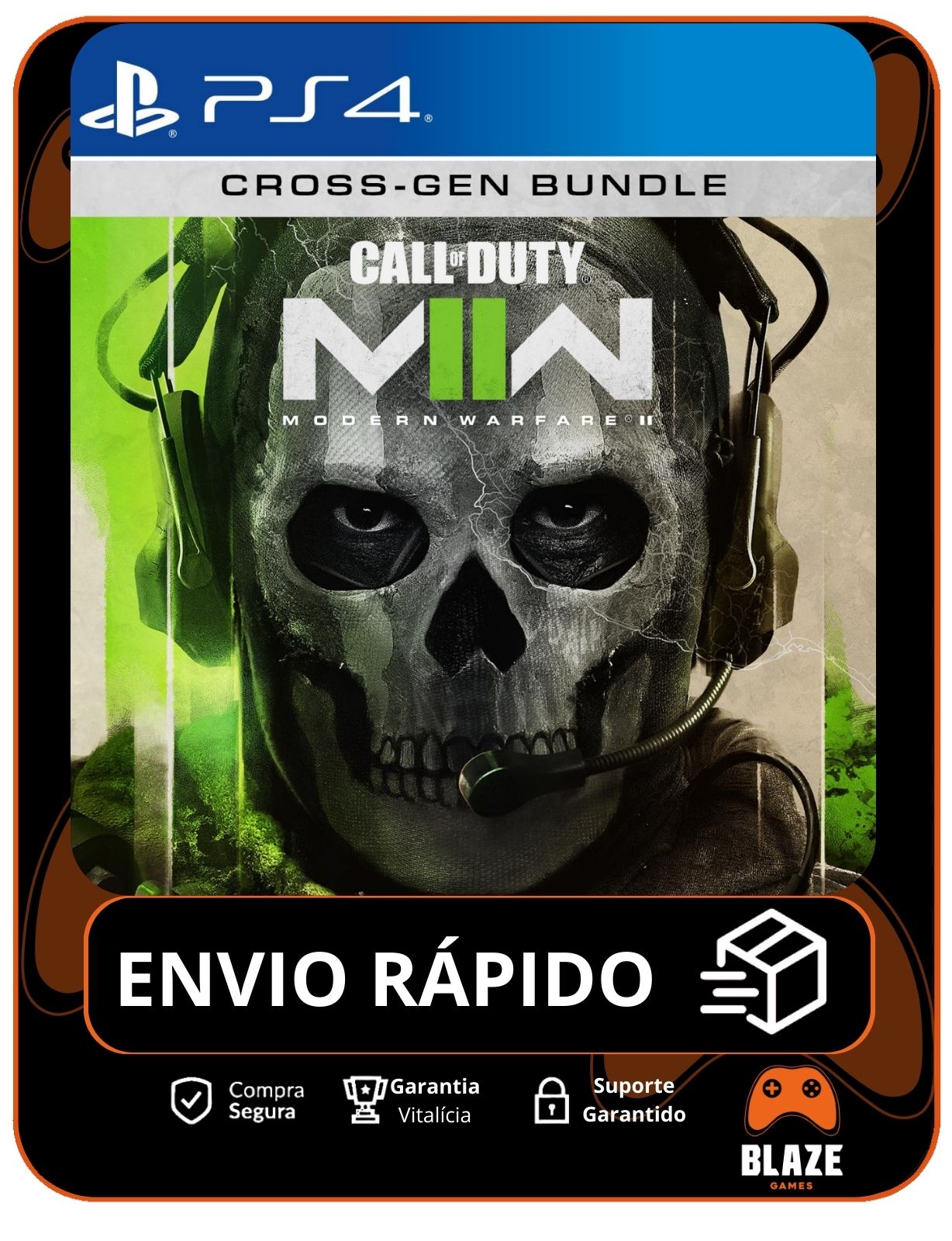 Call of Duty Modern Warfare II - Edição Padrão - PS4 - Mídia Digital