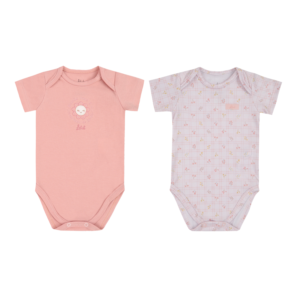 Kit De Body Com Frases Estampada Letut