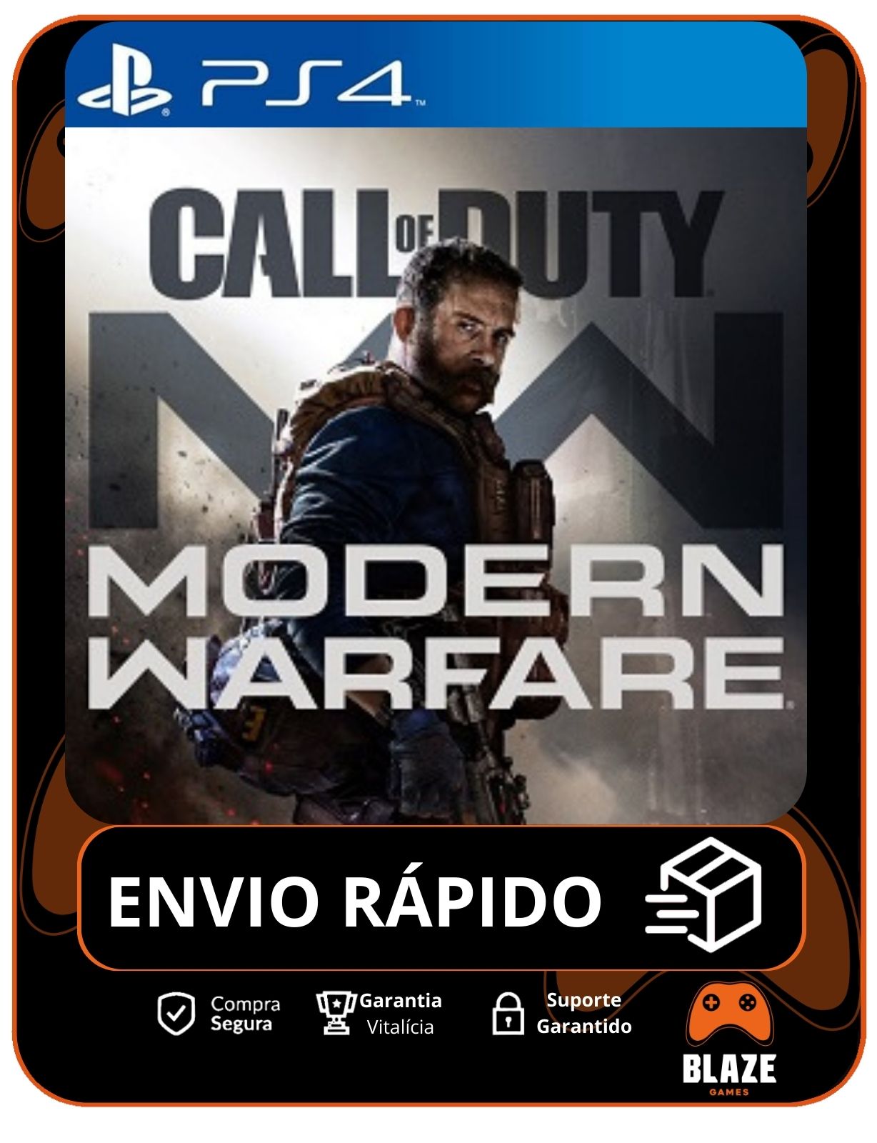 Call Of Duty Modern Warfare - PS4 - Edição Padrão - Mídia Digital