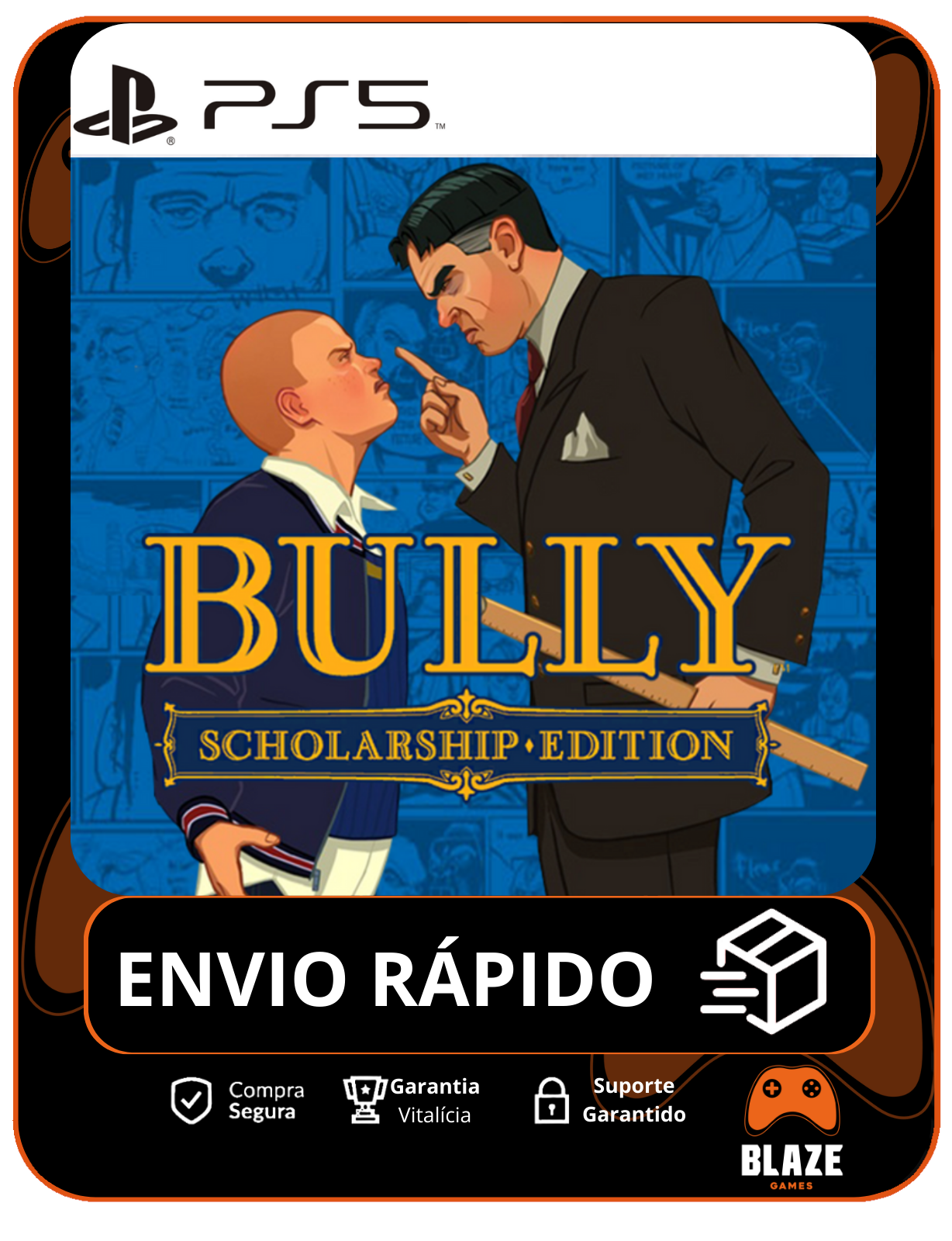 Bully - PS5  - Edição Padrão - Mídia Digital