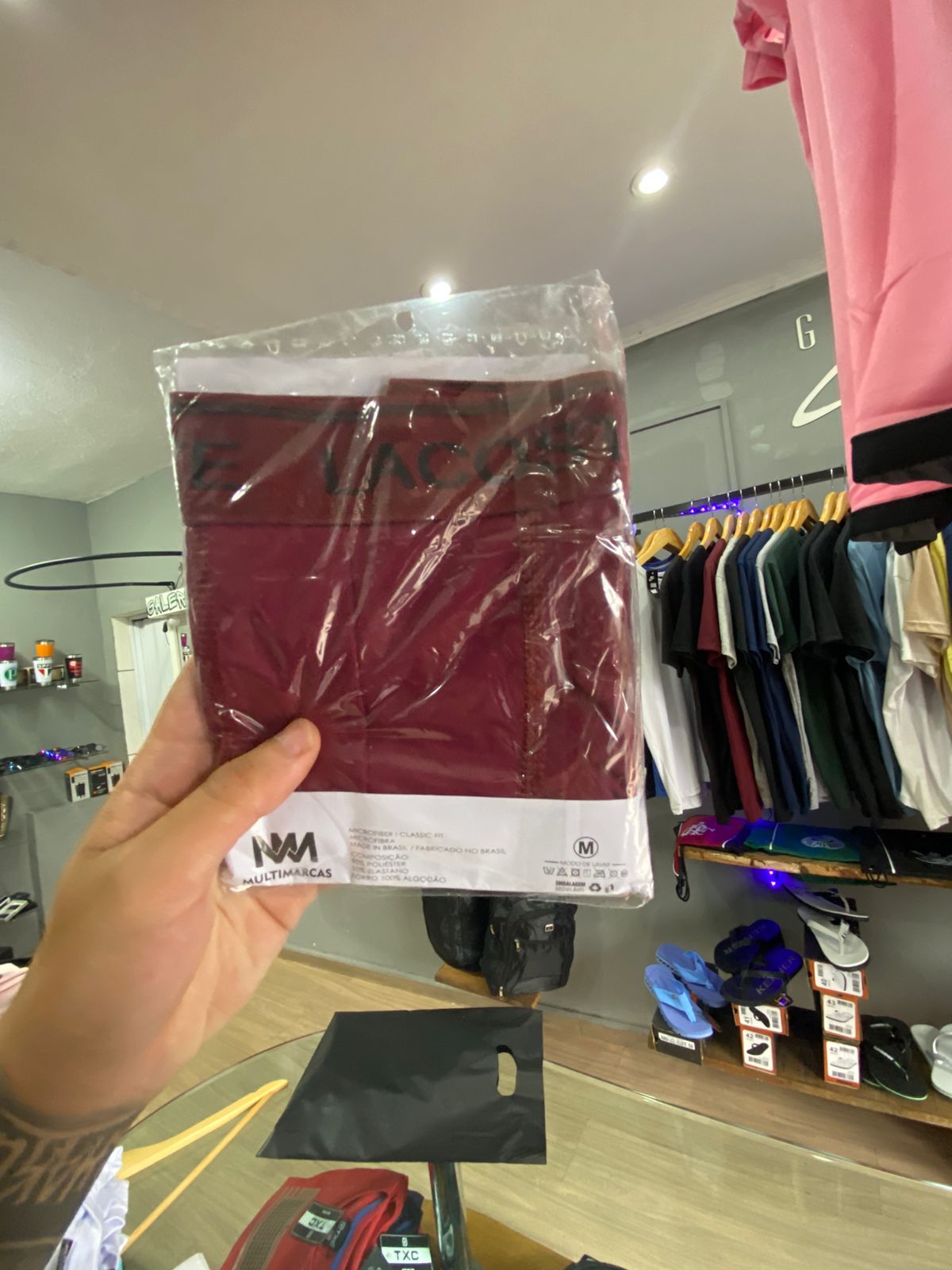 Cueca Lacoste Microfibra / N°M