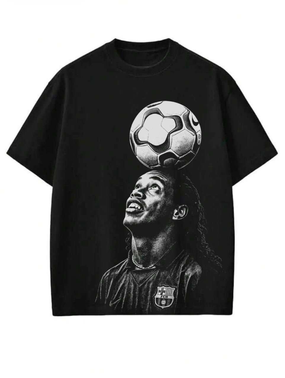 Camiseta Oversized Ronaldinho Gaúcho Brazilian Icons