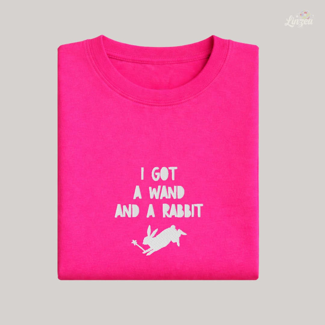 Camiseta Chappell Roan - I got a wand and a rabbit