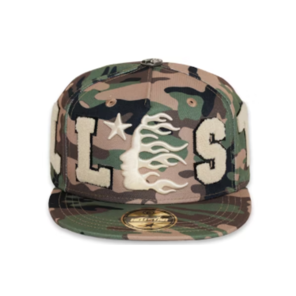 BONÉ HELLSTAR OG PATCH FITTED CAMO