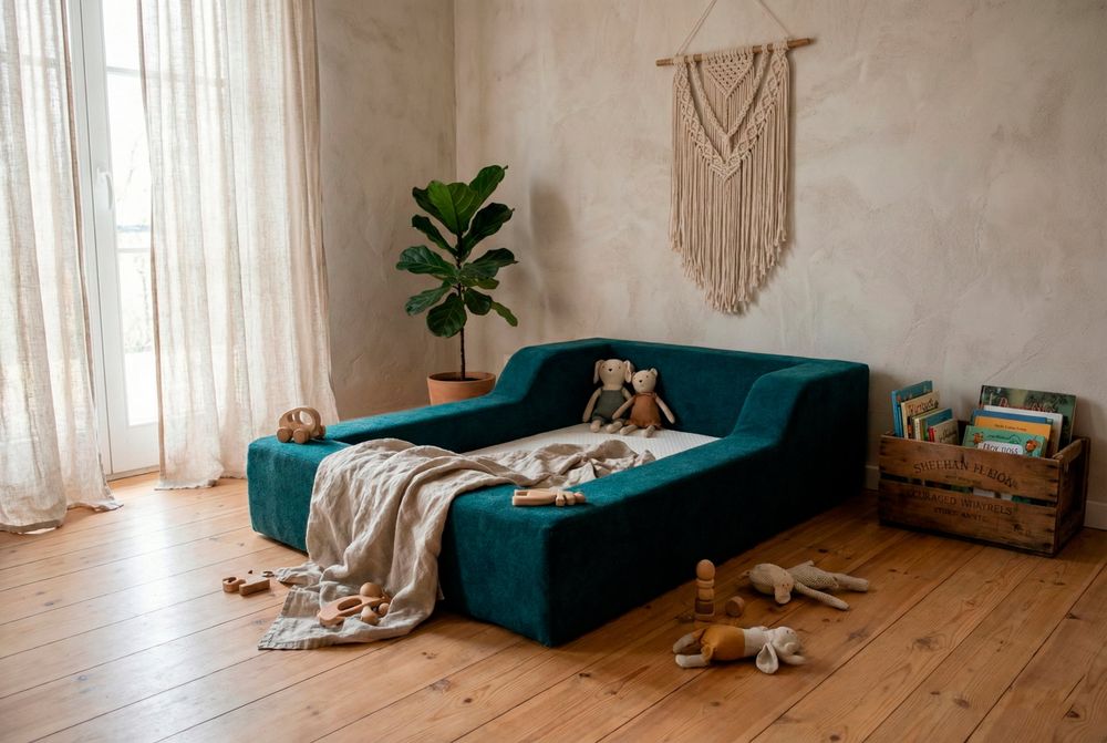 Cama Montessoriana Infantil com colchão - 100% Espuma | Durmae