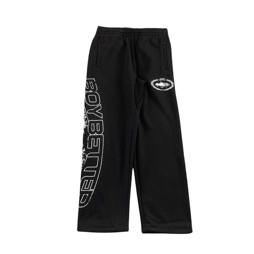 CALÇA CORTEIZ SWEAT x BBK ROYALE BLACK