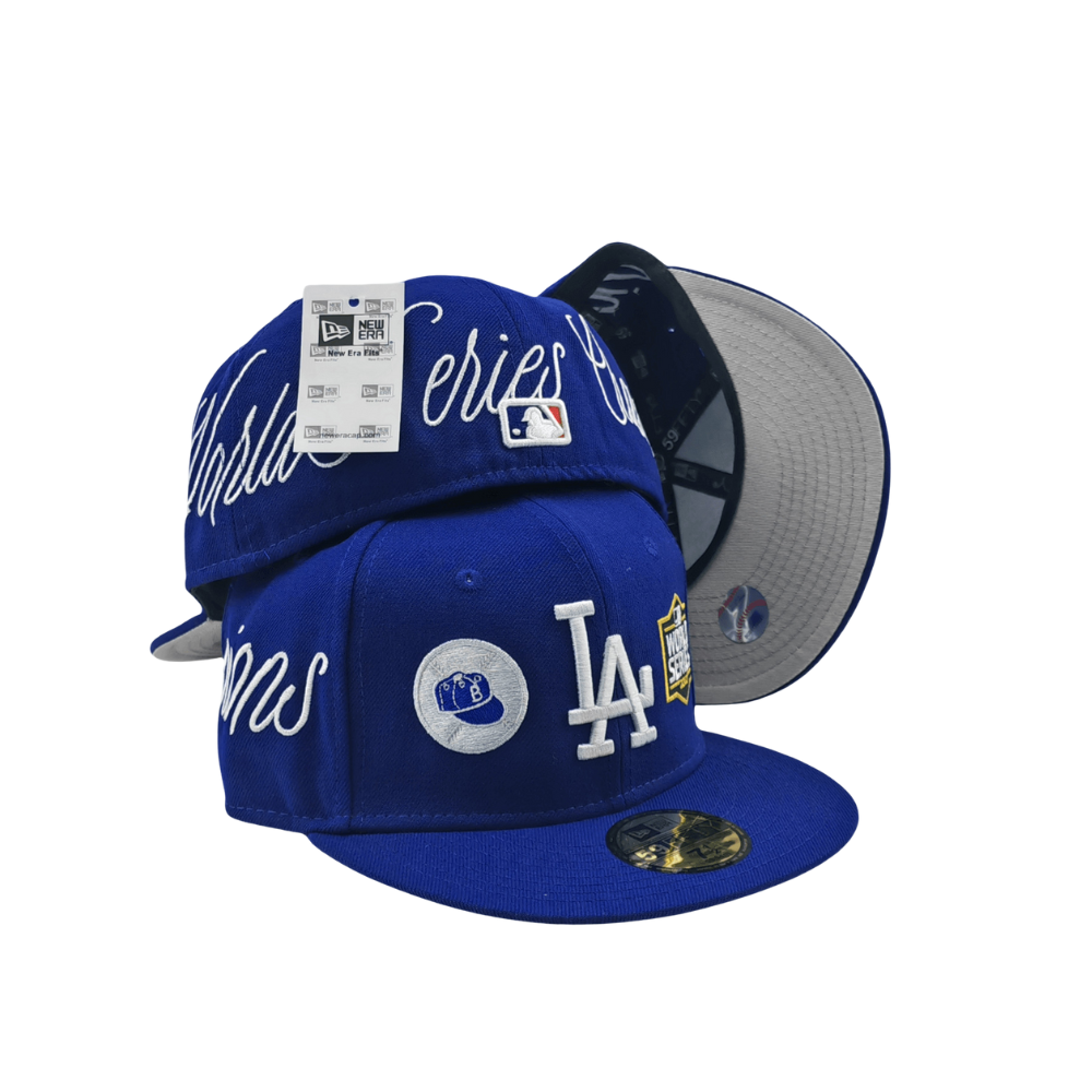 BONÉ NEW ERA CUSTOM MLB DODGERS BLUE