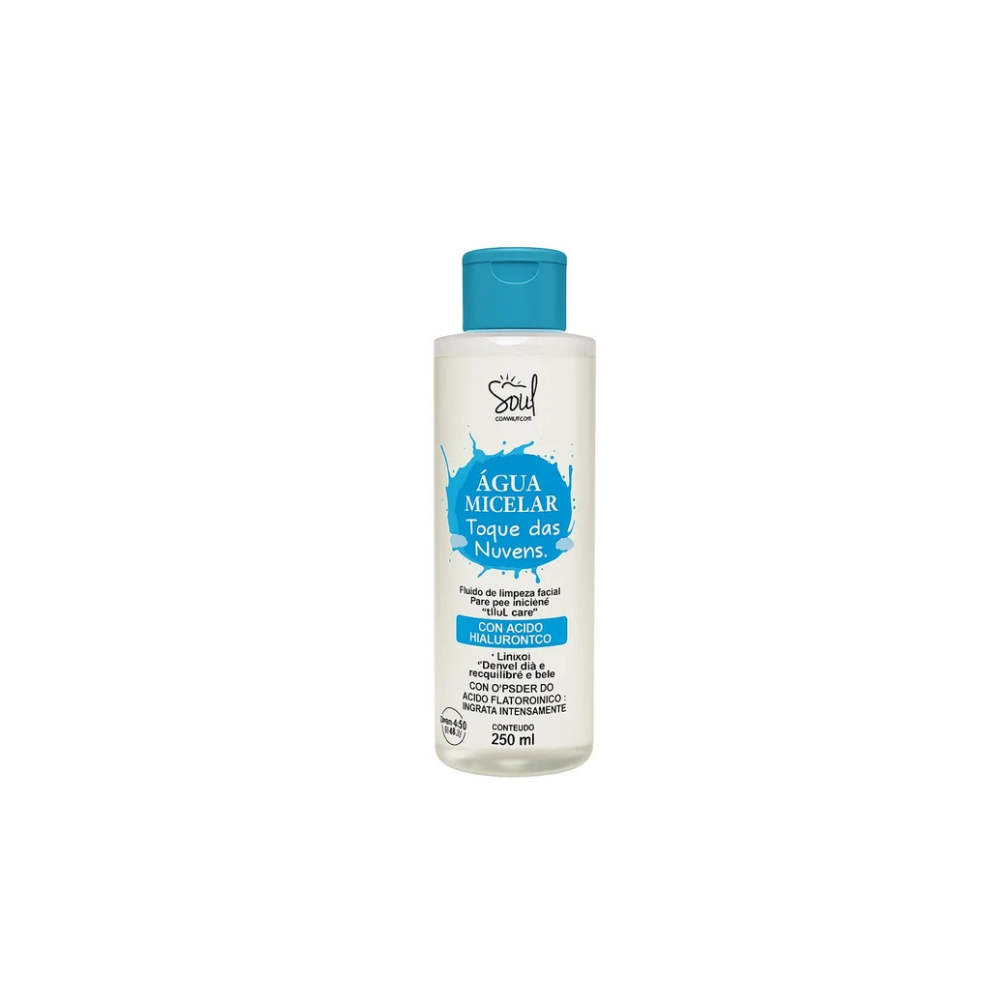 Água Micelar Toque Das Nuvens 250Ml Soul Cosméticos