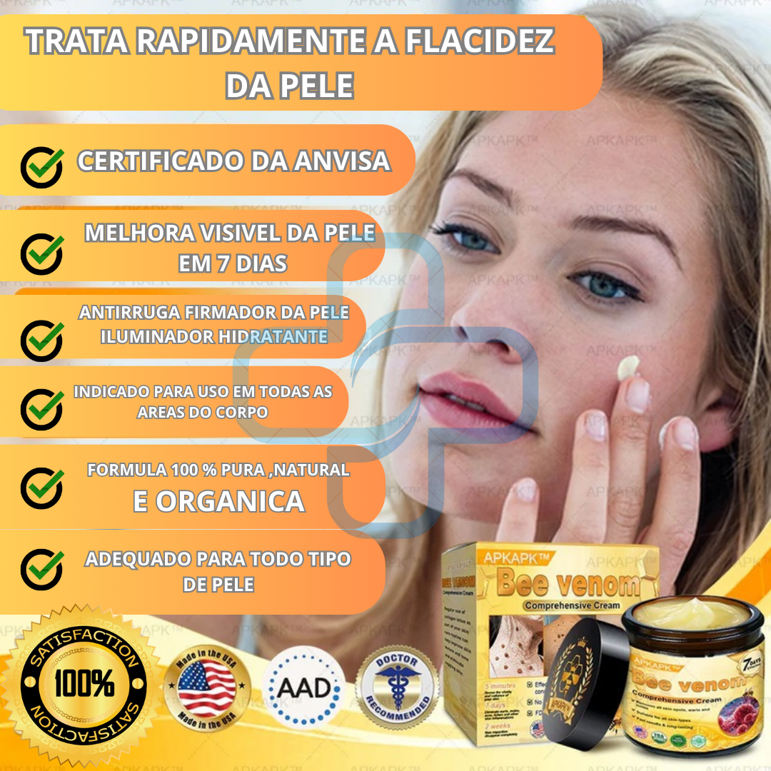 Creme Royal Venom Cream/ VENENO DE ABELHA / 50% DESCONTO+FRETE GRÁTIS