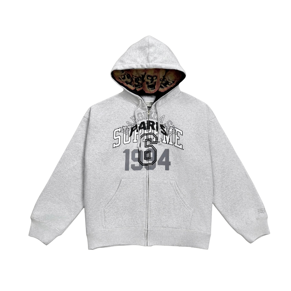 MOLETOM SUPREME x MM6 MAISON MARGIELA WHITE