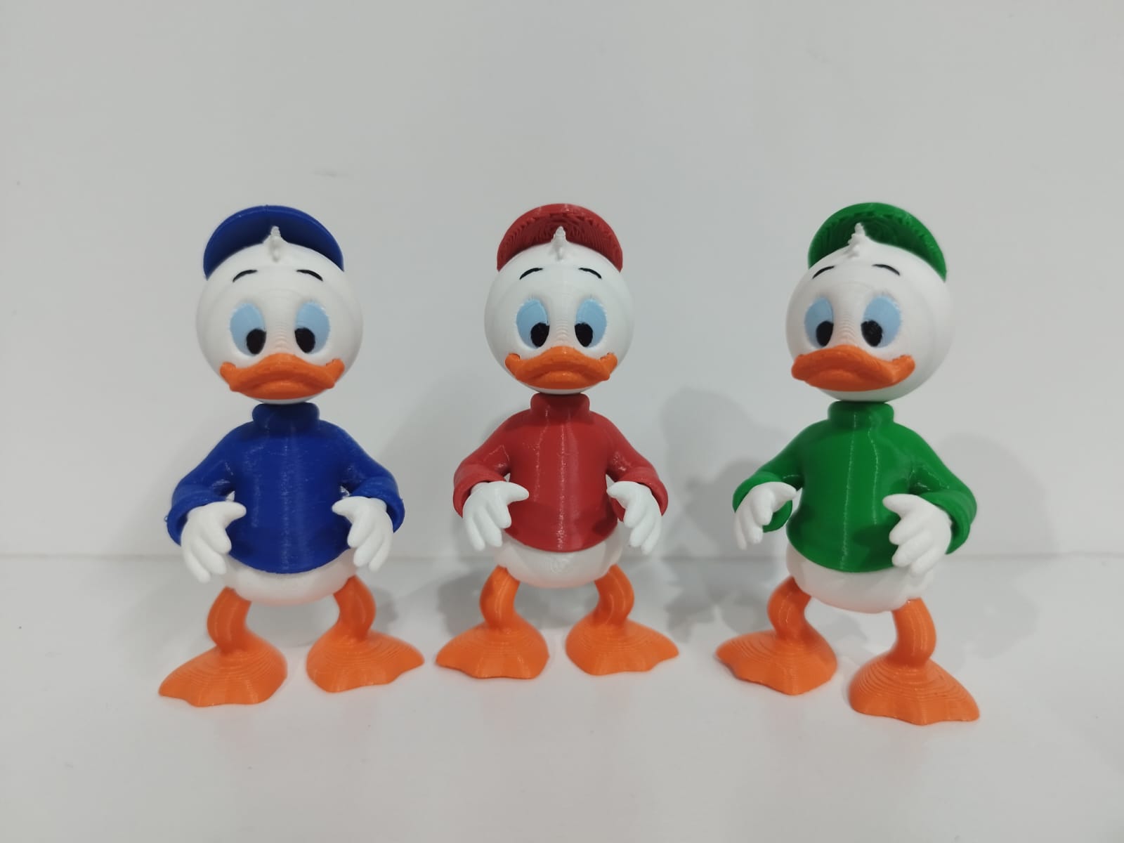 Huguinho Zezinho e Luizinho - Impressão 3d