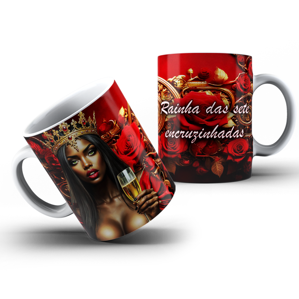 Caneca Rainha Das Sete Encruzilhadas
