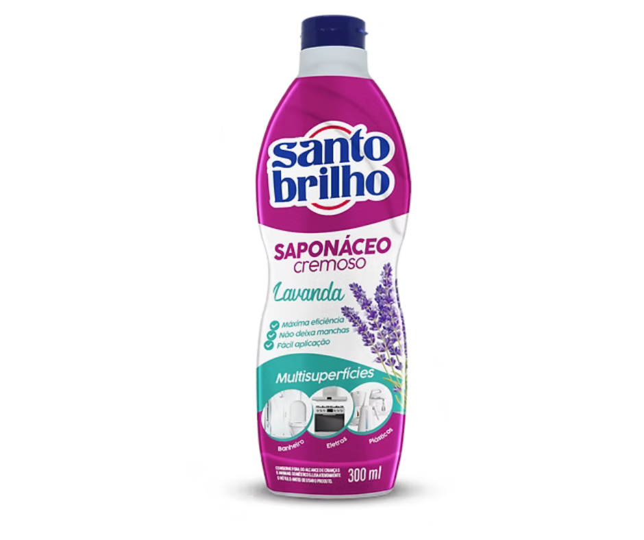 SAPONACEO LAVANDA SANTO BRILHO 300ML