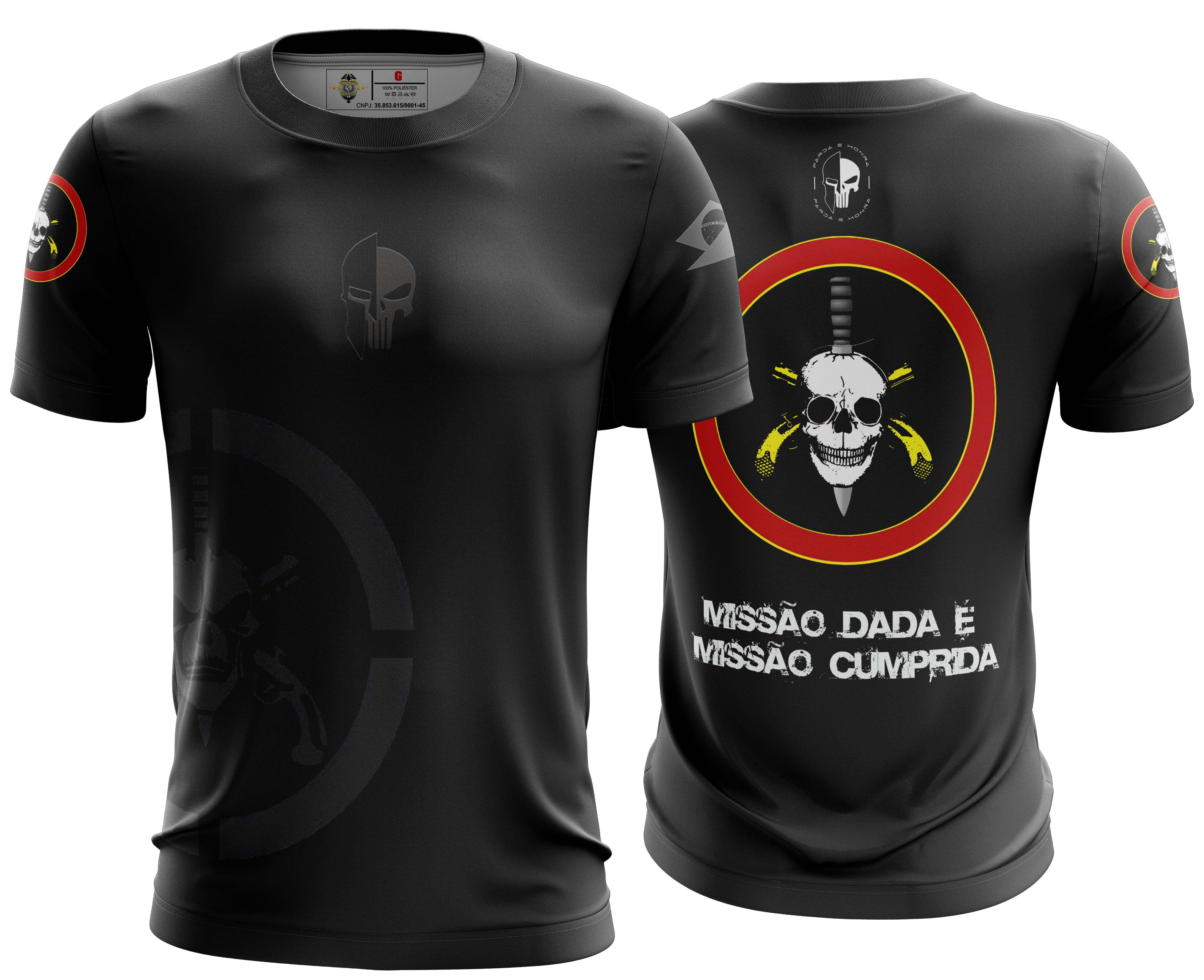 Camiseta Bope Black Dryfit Premium
