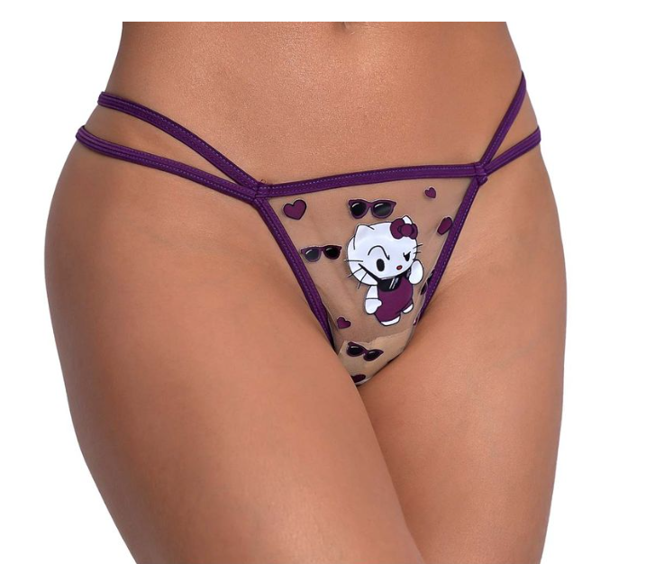 Fio Dental Transp Hello Kitty Pop