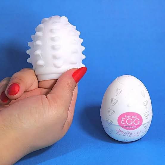 Masturbador masculino Egg com textura em silicone - Magical Kiss