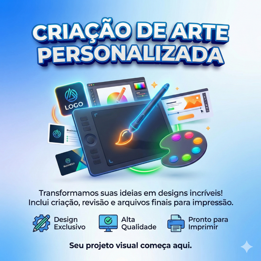 Criação de Arte e Design (Serviço Adicional)